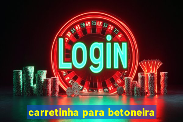 carretinha para betoneira